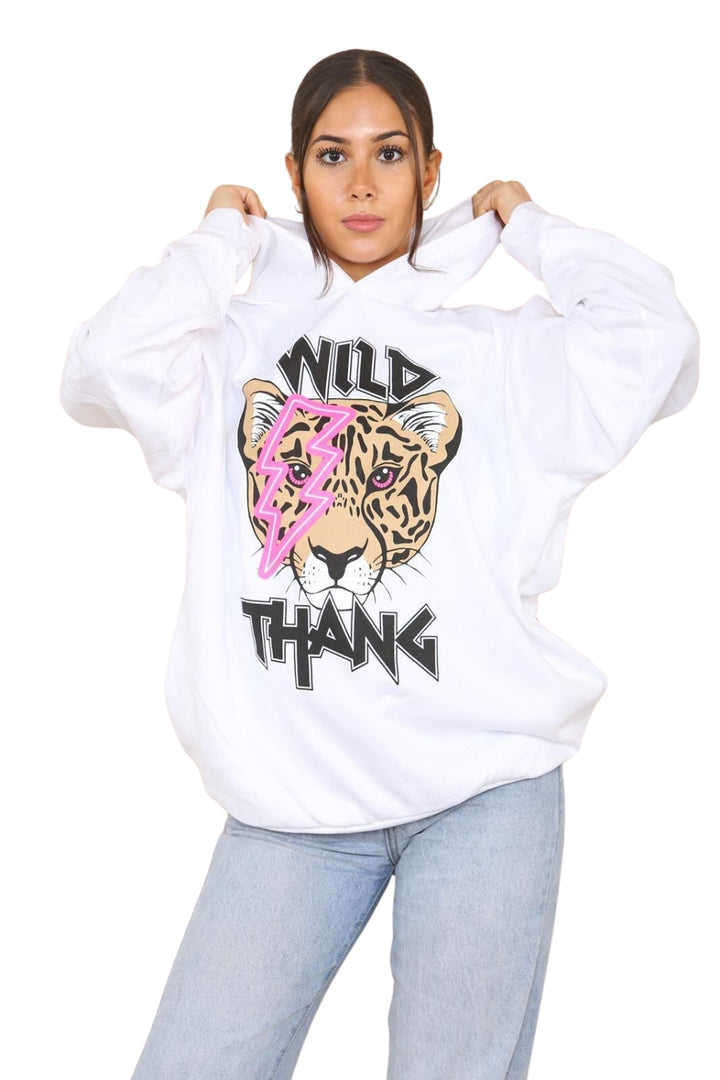 WILD THANG hooded Sweatshirt