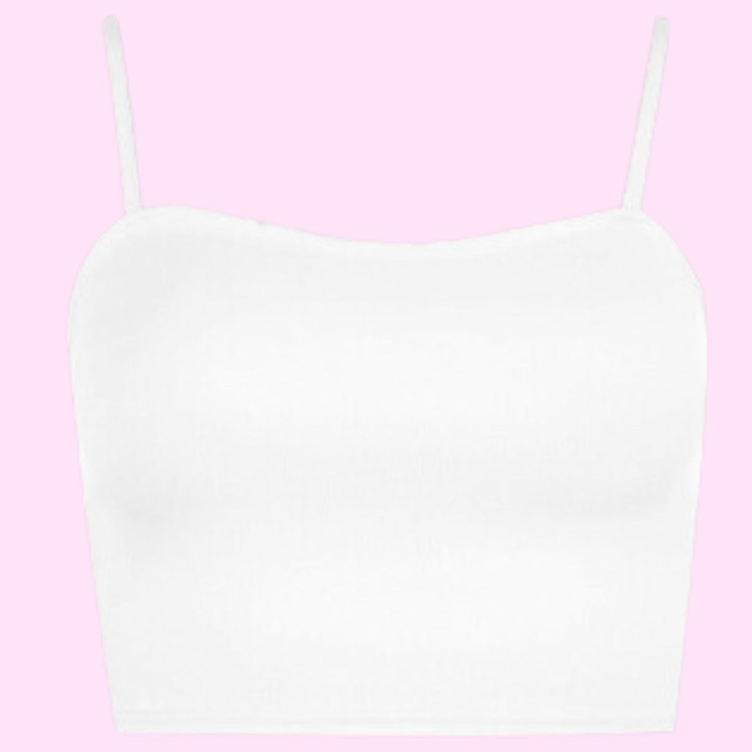 Plain Sleeveless Cami Bra