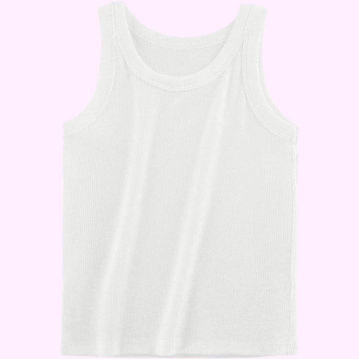 Kids Boys Ribbed Vest Top