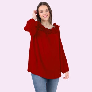 Bardot Long Sleeve Top