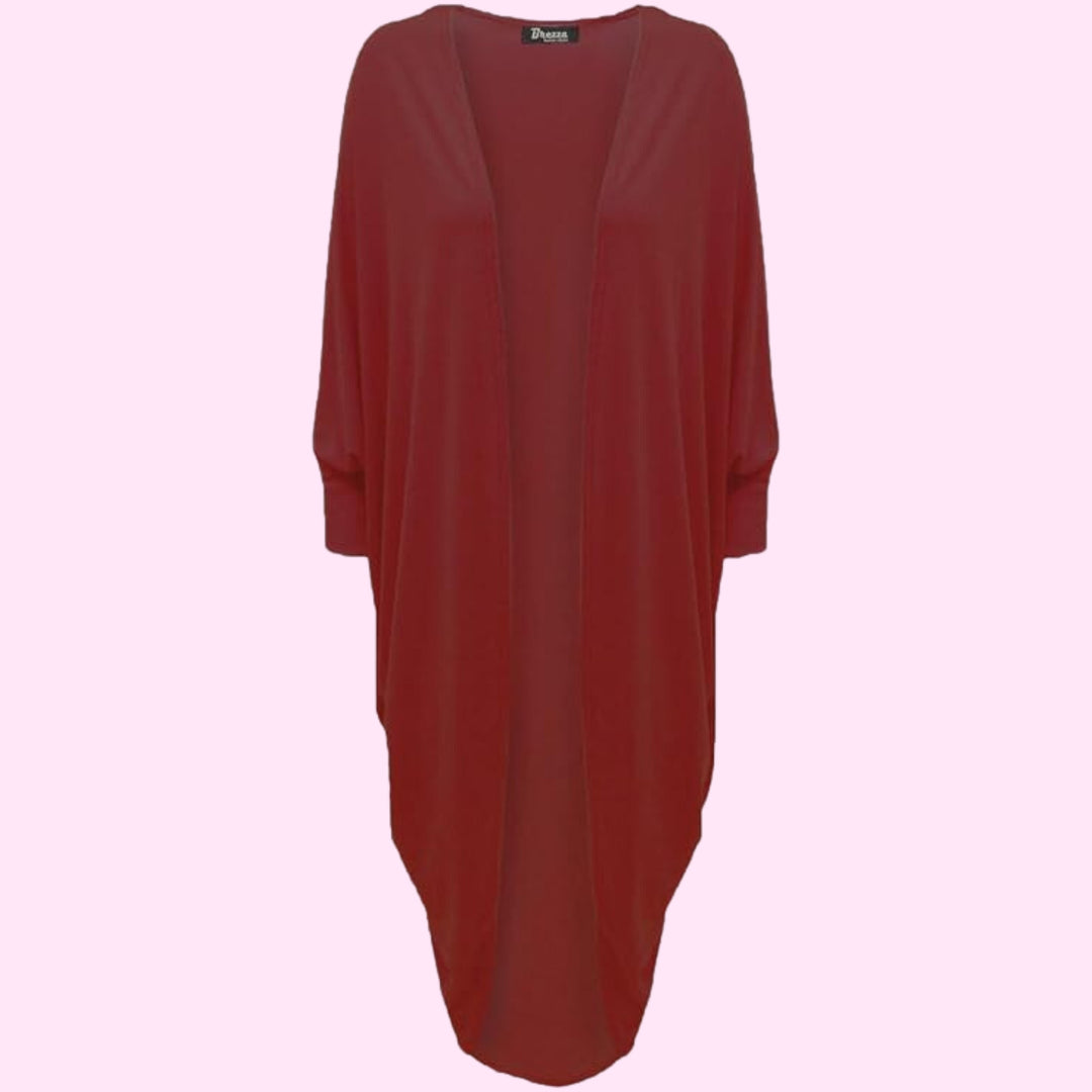 Long Batwing Kimono Cardigan Ladies