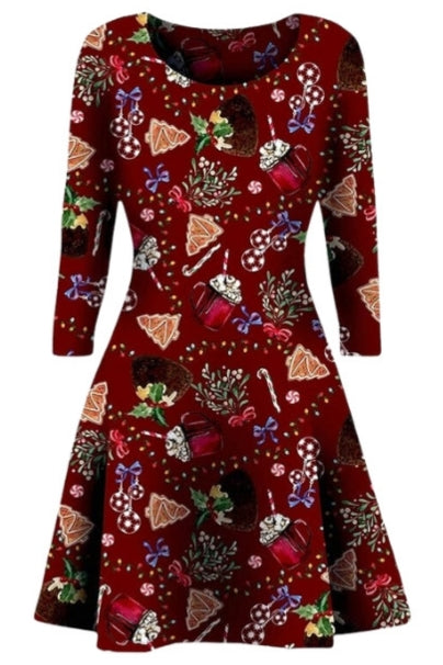 Xmas Candy Christmas  Dress