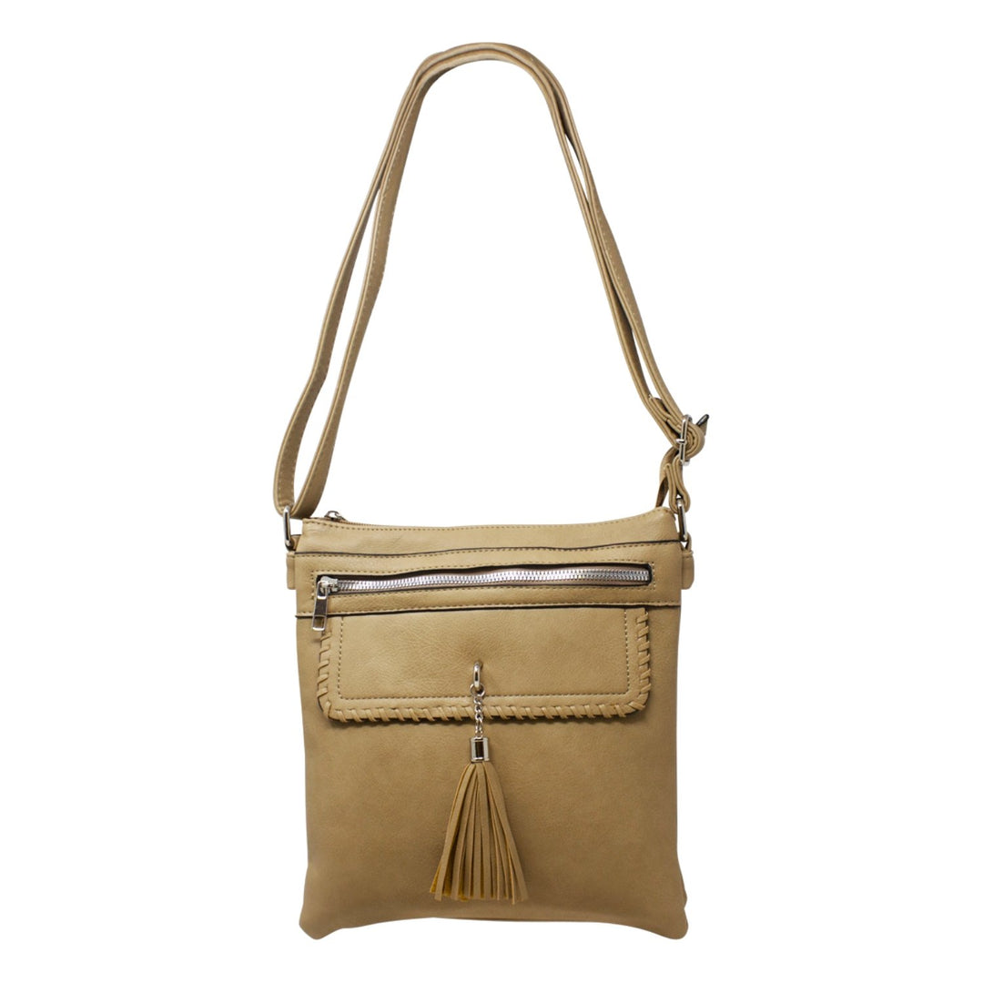 Crossbody with Braided Edge Flap