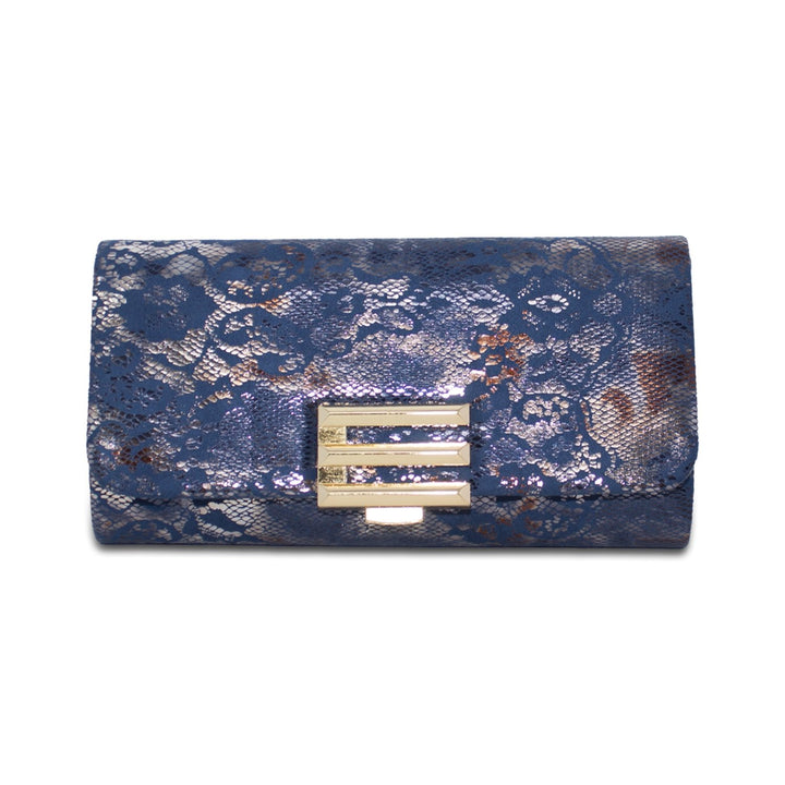 Lace Print Evening Bag