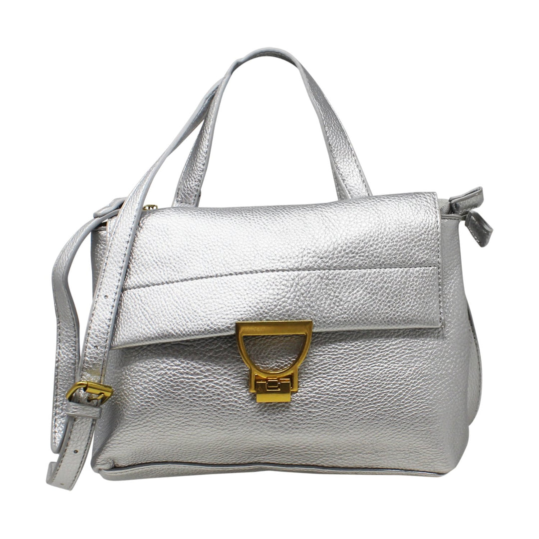 Flap-over Crossbody with Double Compartments