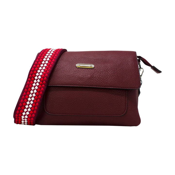 Flap-N-Snap Multi-compartments Crossbody