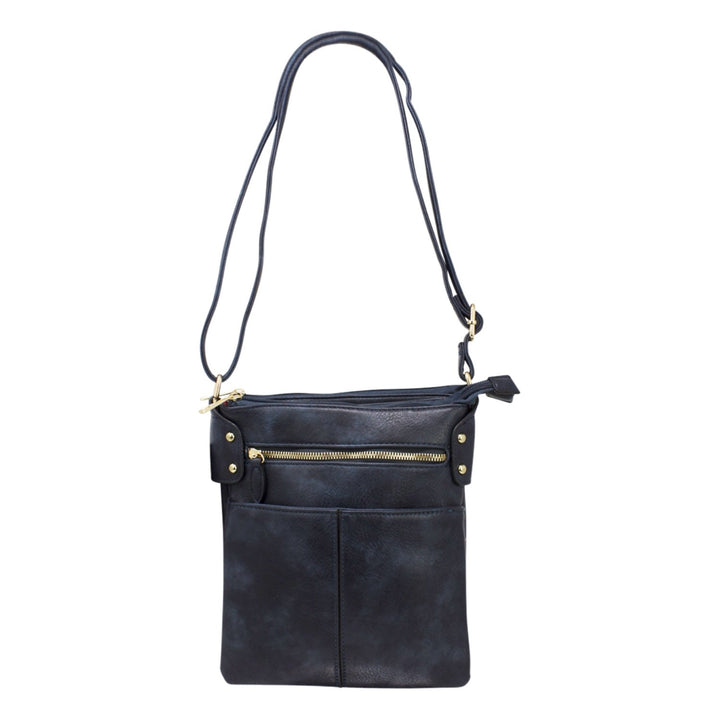 Crossbody Bag with Double Front Pockets