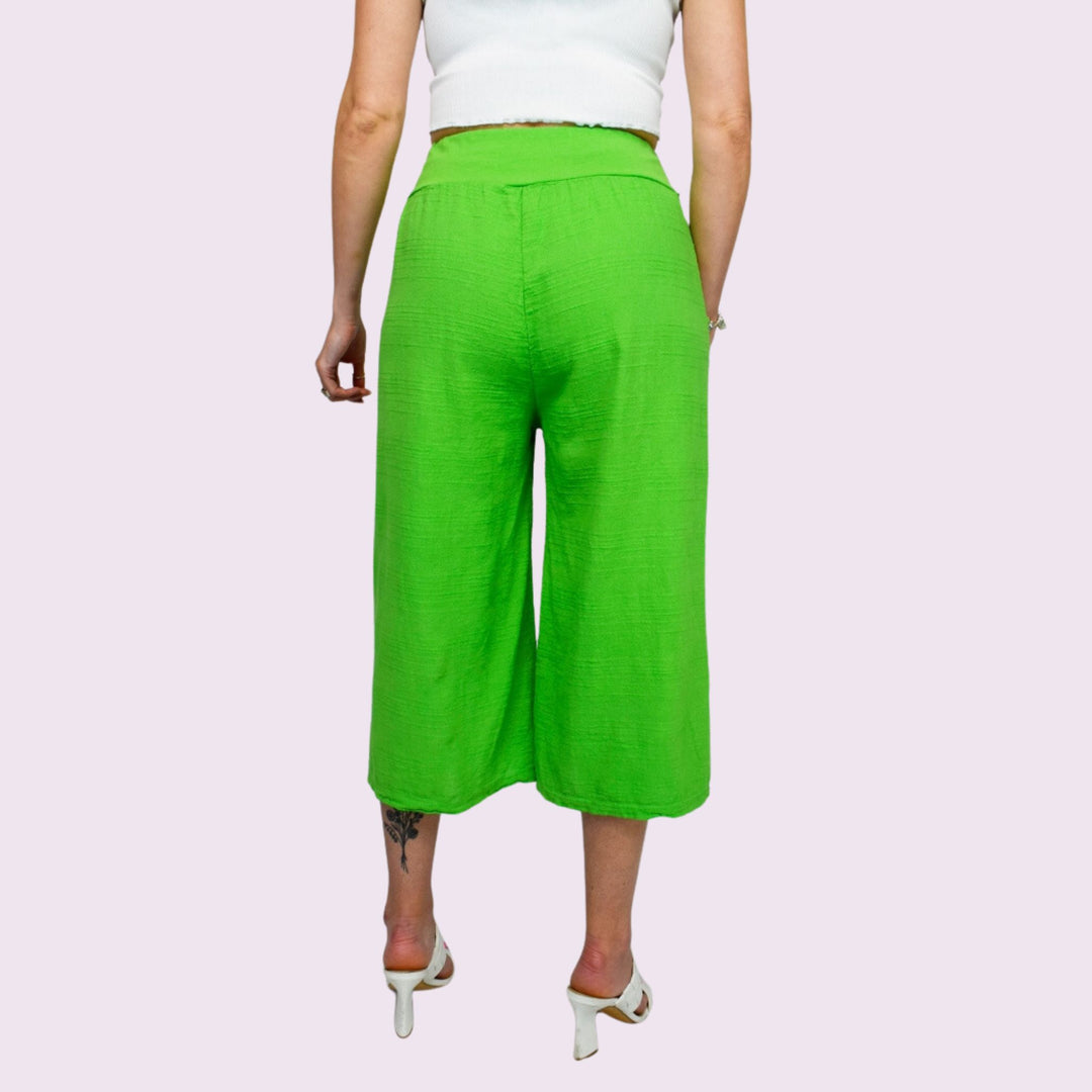 Soft Cotton Italian Culottes