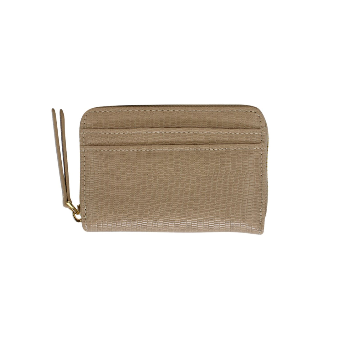 Faux Leather Small Zipped Purse