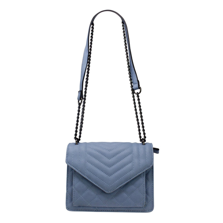 Quilted Chain Strap Crossbody Bag