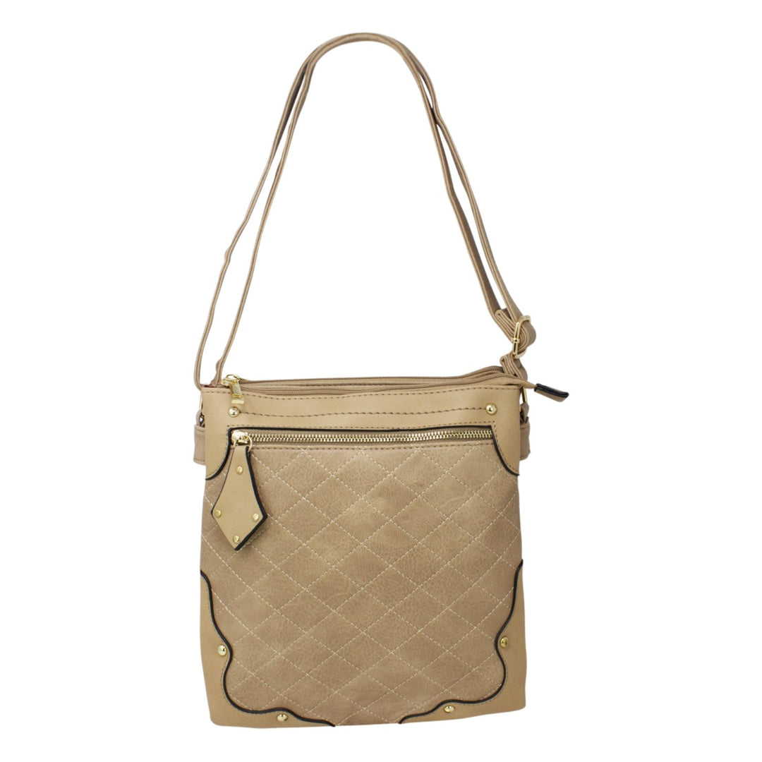 Front Zipped Pocket Crossbody Bag