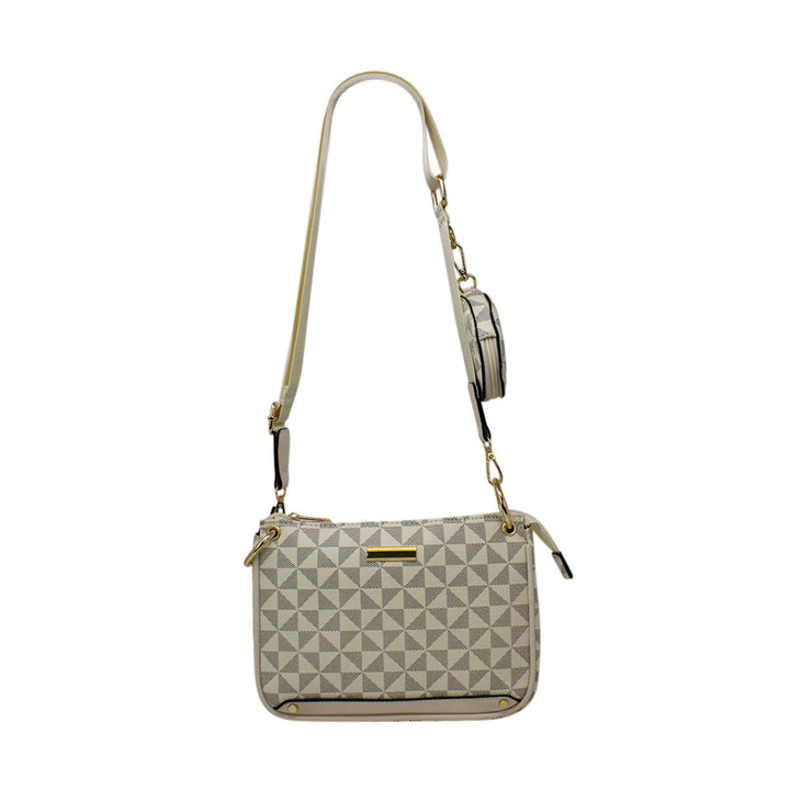 Repeat Pattern crossbody With Coin Purse