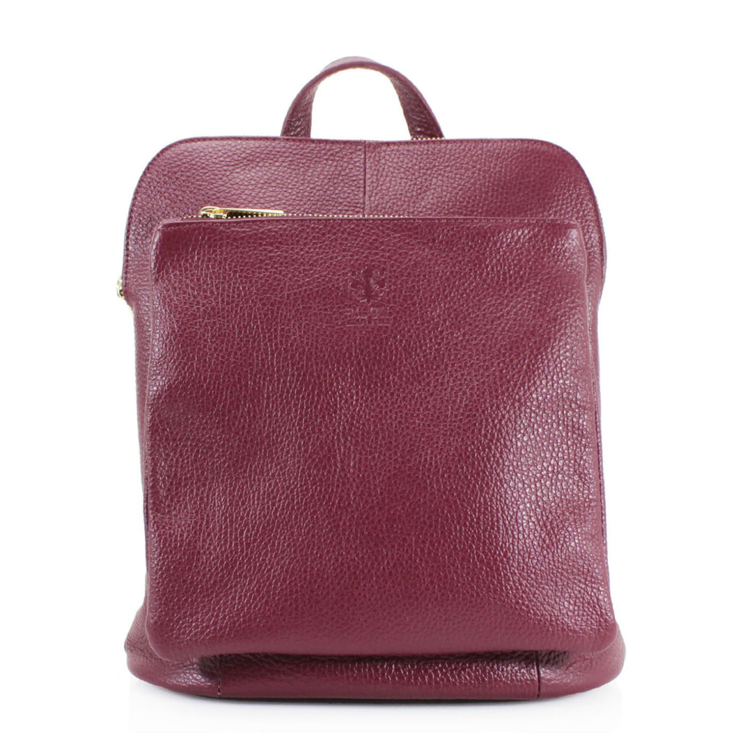 VP410-Leather Backpack