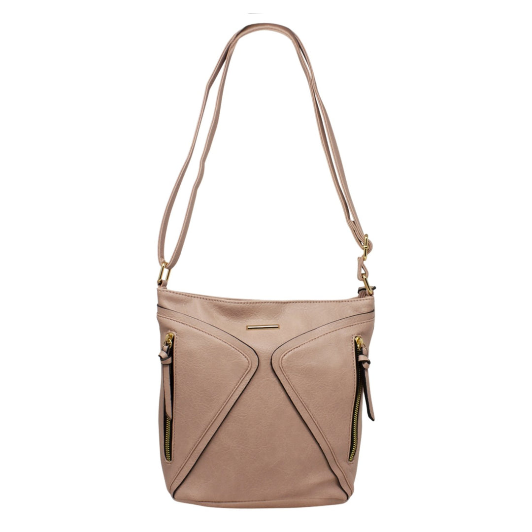 Alpini Double Front Zipper Crossbody