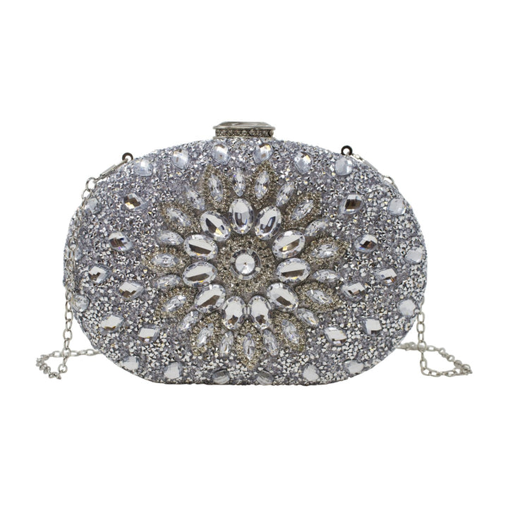 Full Diamante Clutch Bag