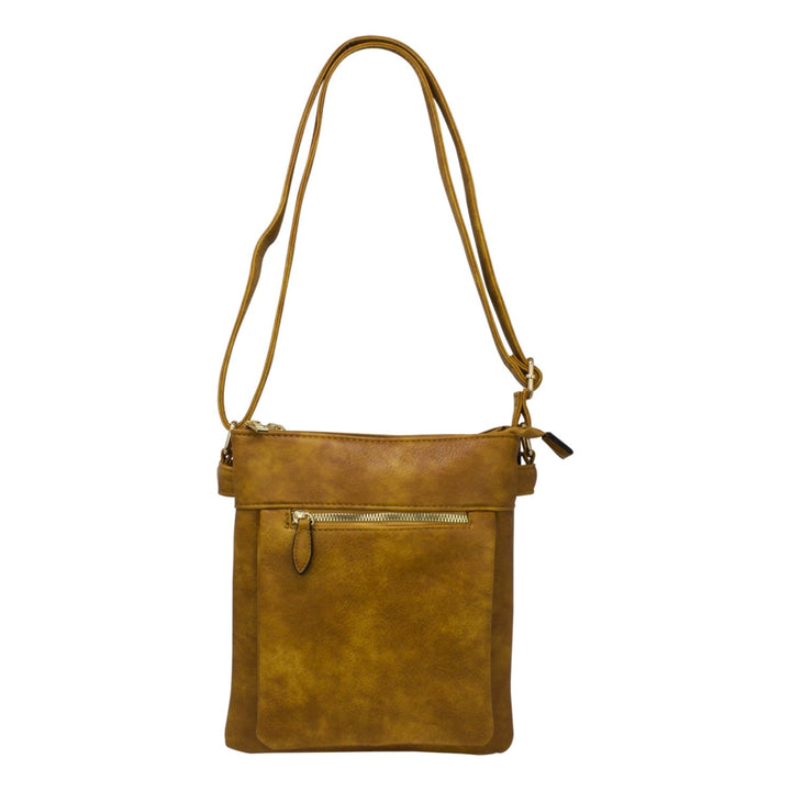 Crossbody Bag With Zipped Front Pocket