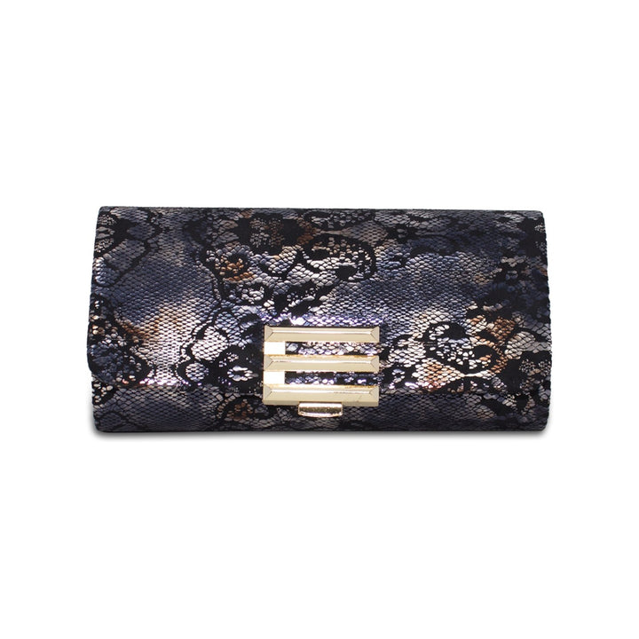 Lace Print Evening Bag