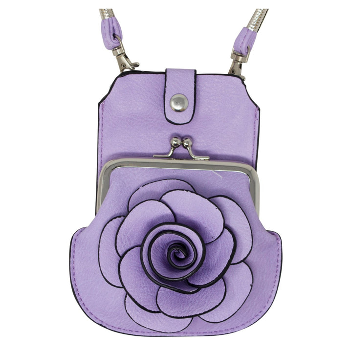 Camellia Pouch for Phone & Coins