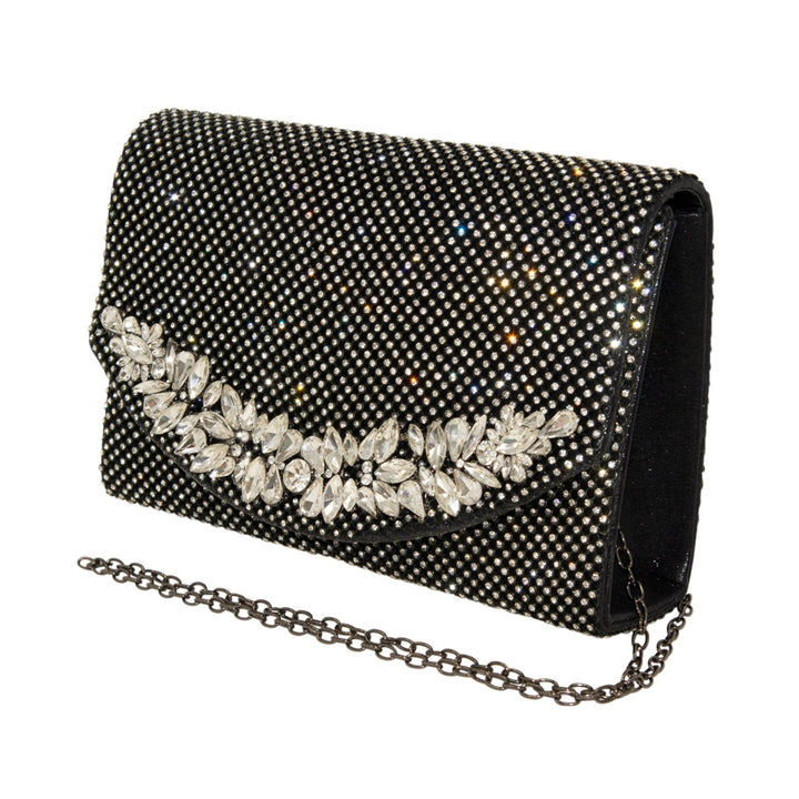 Sparkly Flower Shoulder Bag