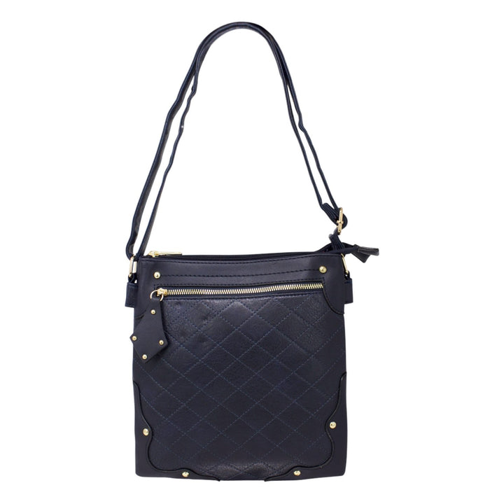 Front Zipped Pocket Crossbody Bag