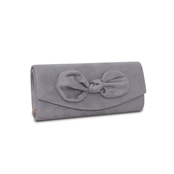 Classic Bow Detail Clutch