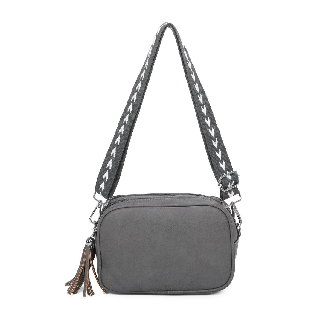 Double zip Crossbody Bag