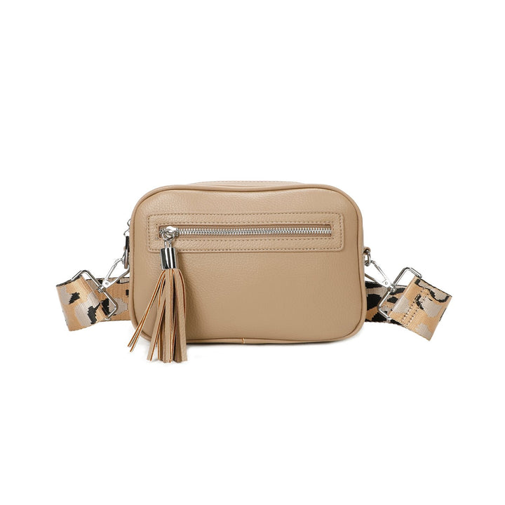 JM1380 Double zip Crossbody Bag