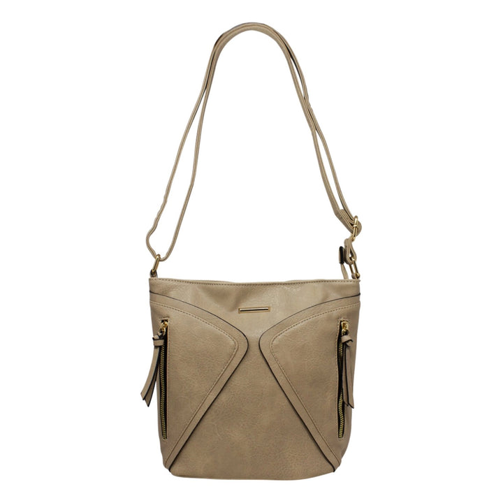 Alpini Double Front Zipper Crossbody