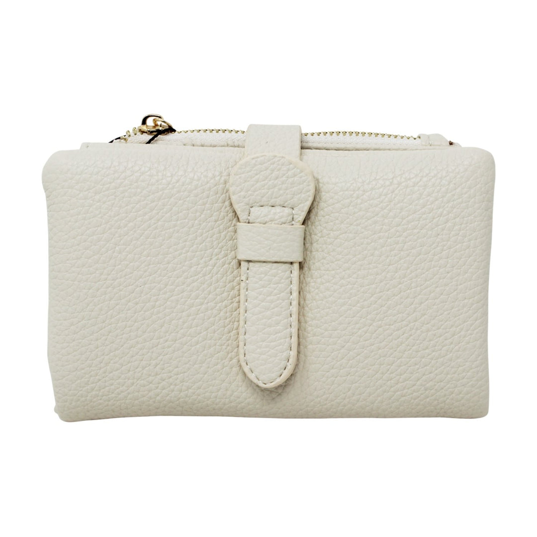 Short Folded Purse with Strap Buckle