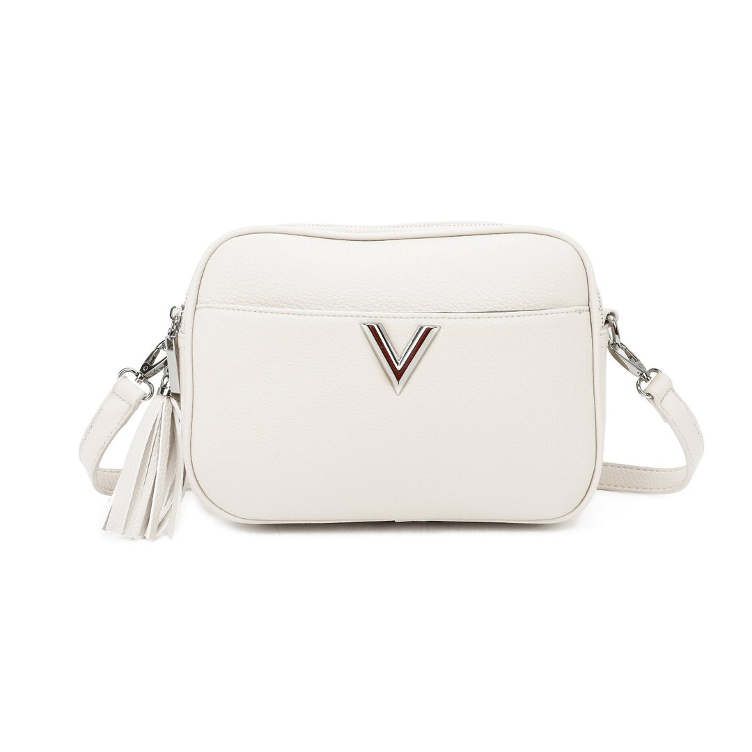 JM1507 Double zip Crossbody Bag