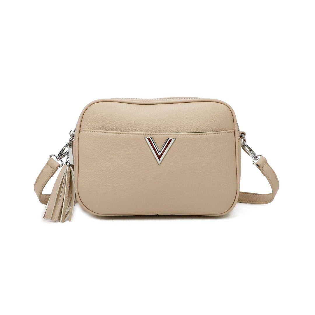 JM1507 Double zip Crossbody Bag