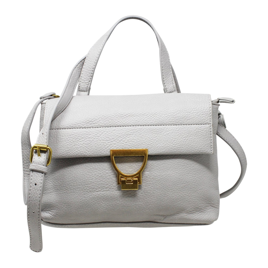 Flap-over Crossbody with Double Compartments