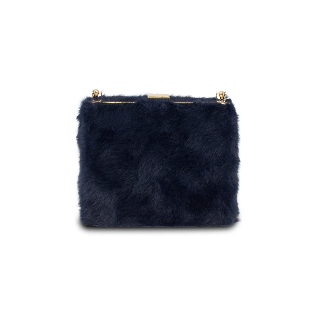 Mini Faux Fur Clutch