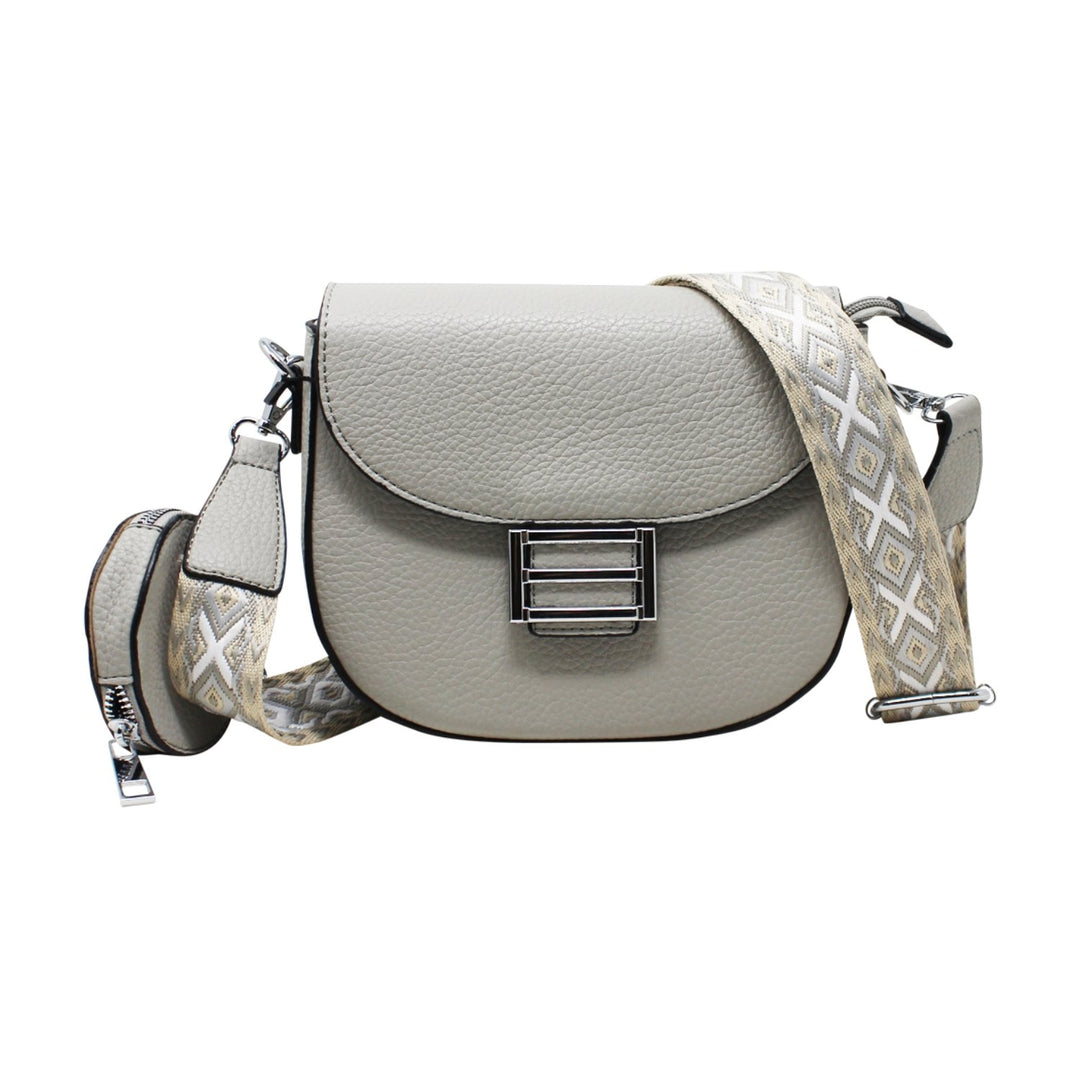 Flap-Over Crossbody with Coin Pouch