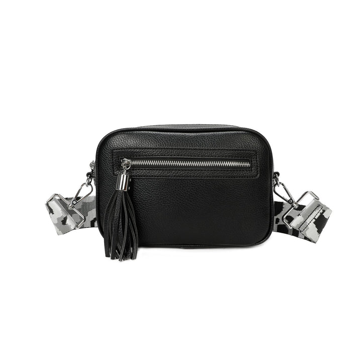 JM1380 Double zip Crossbody Bag