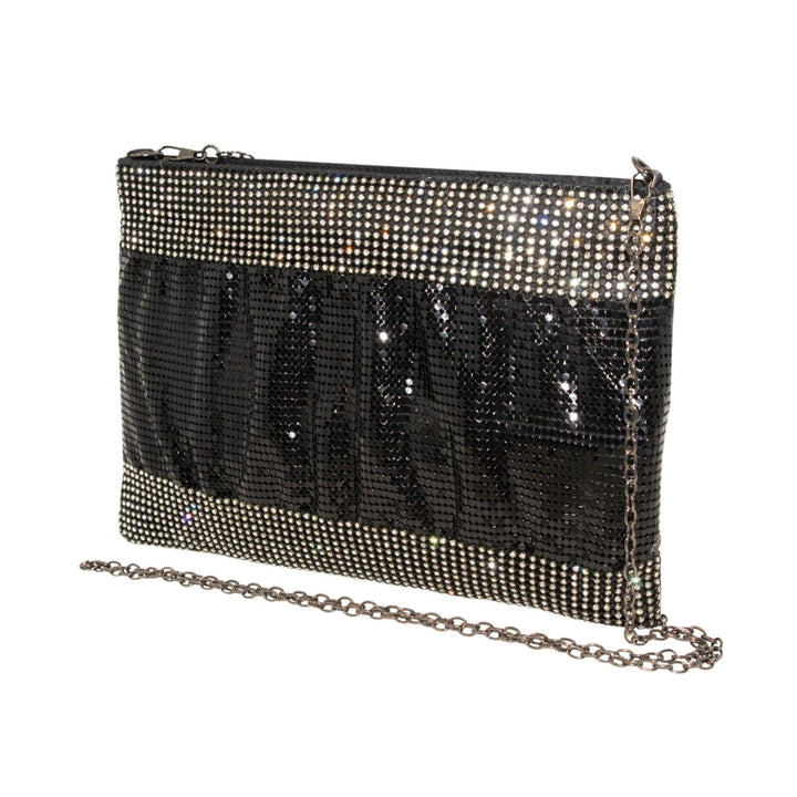 Studded Sparkly Shoulder Bag