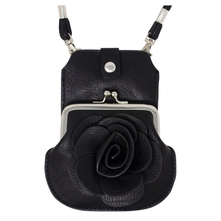 Camellia Pouch for Phone & Coins