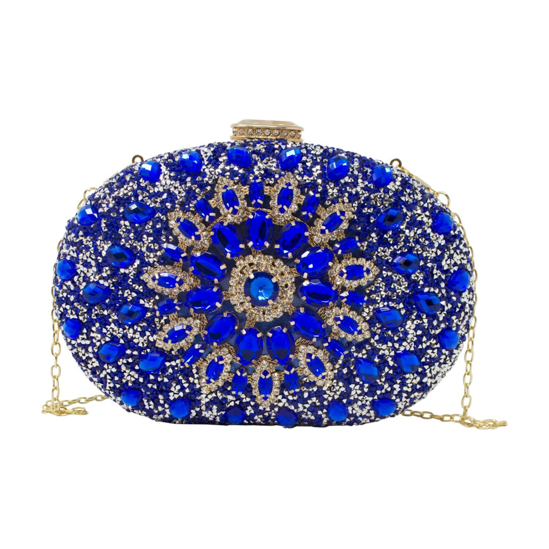 Full Diamante Clutch Bag