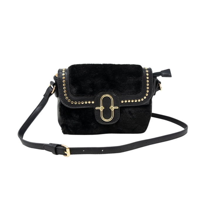 Faux Fur Medium Crossbody Bag