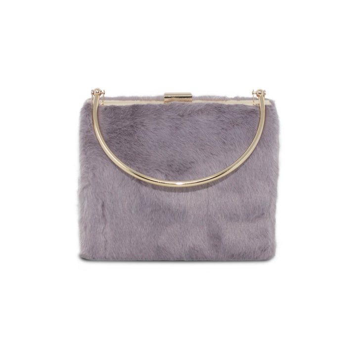 Mini Faux Fur Clutch