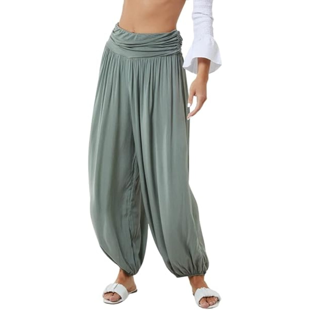 Women’s Plain Italian Harem Trousers