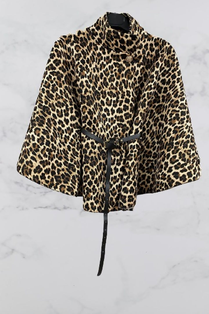 Belted Cape Coat