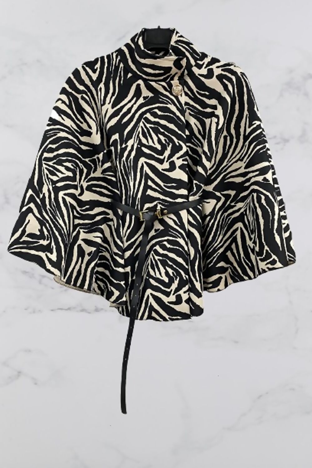 Belted Cape Coat