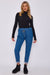 Italian-Style Denim Stretch Magic Trousers