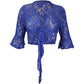 Floral Lace Sequin Shrug