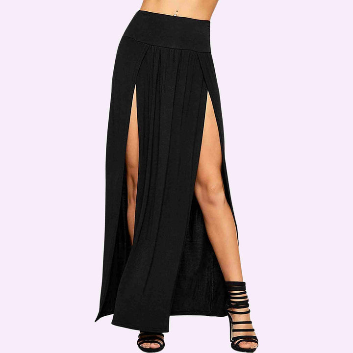 Double Split Maxi Skirt