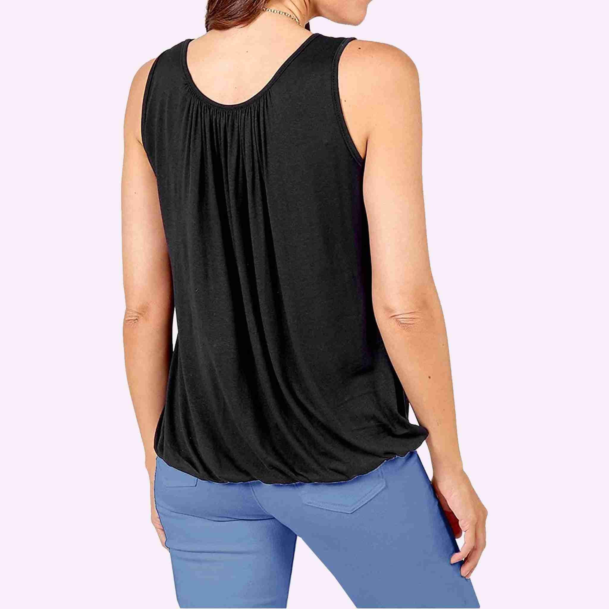 Bubble discount hem vest