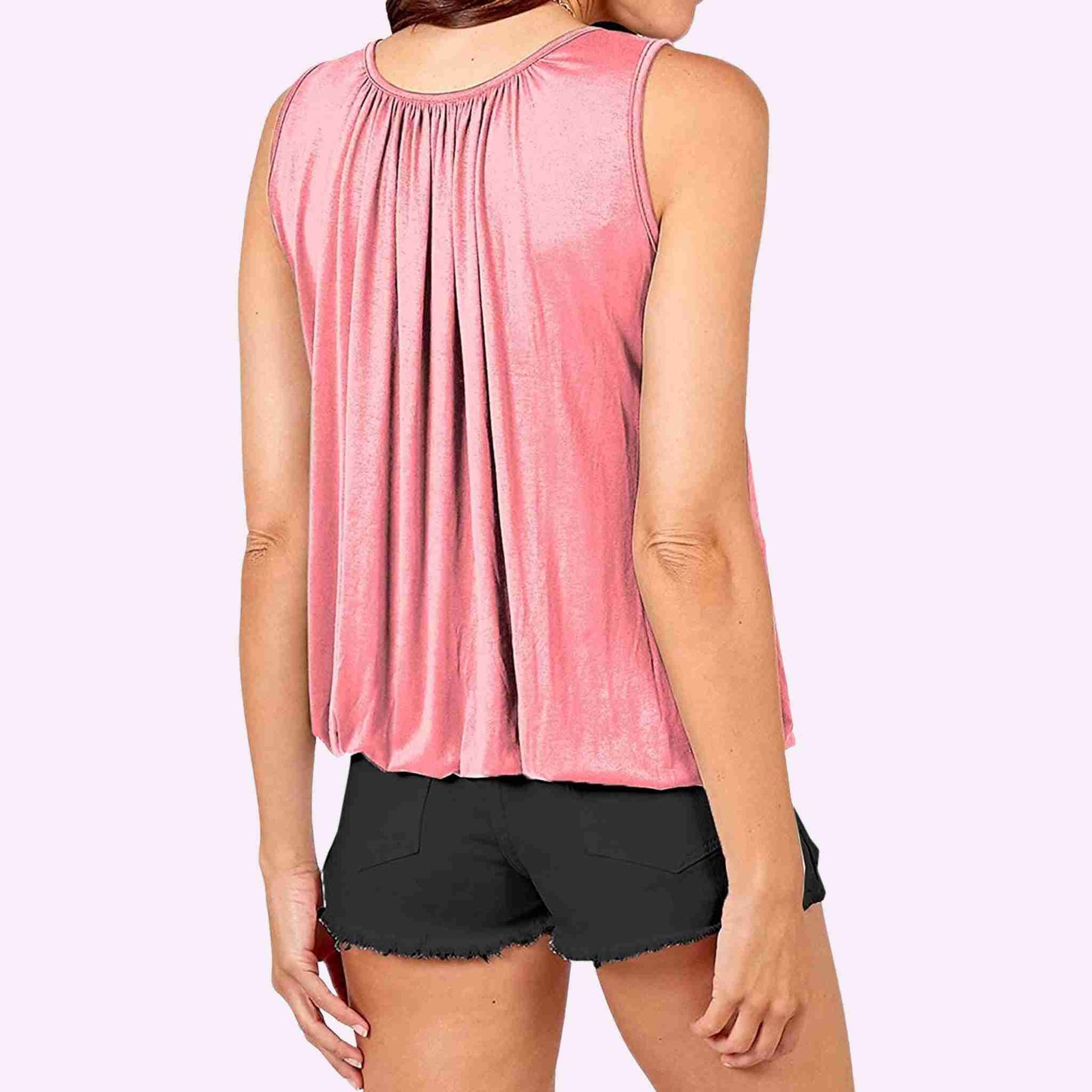 Bubble hem on sale vest top