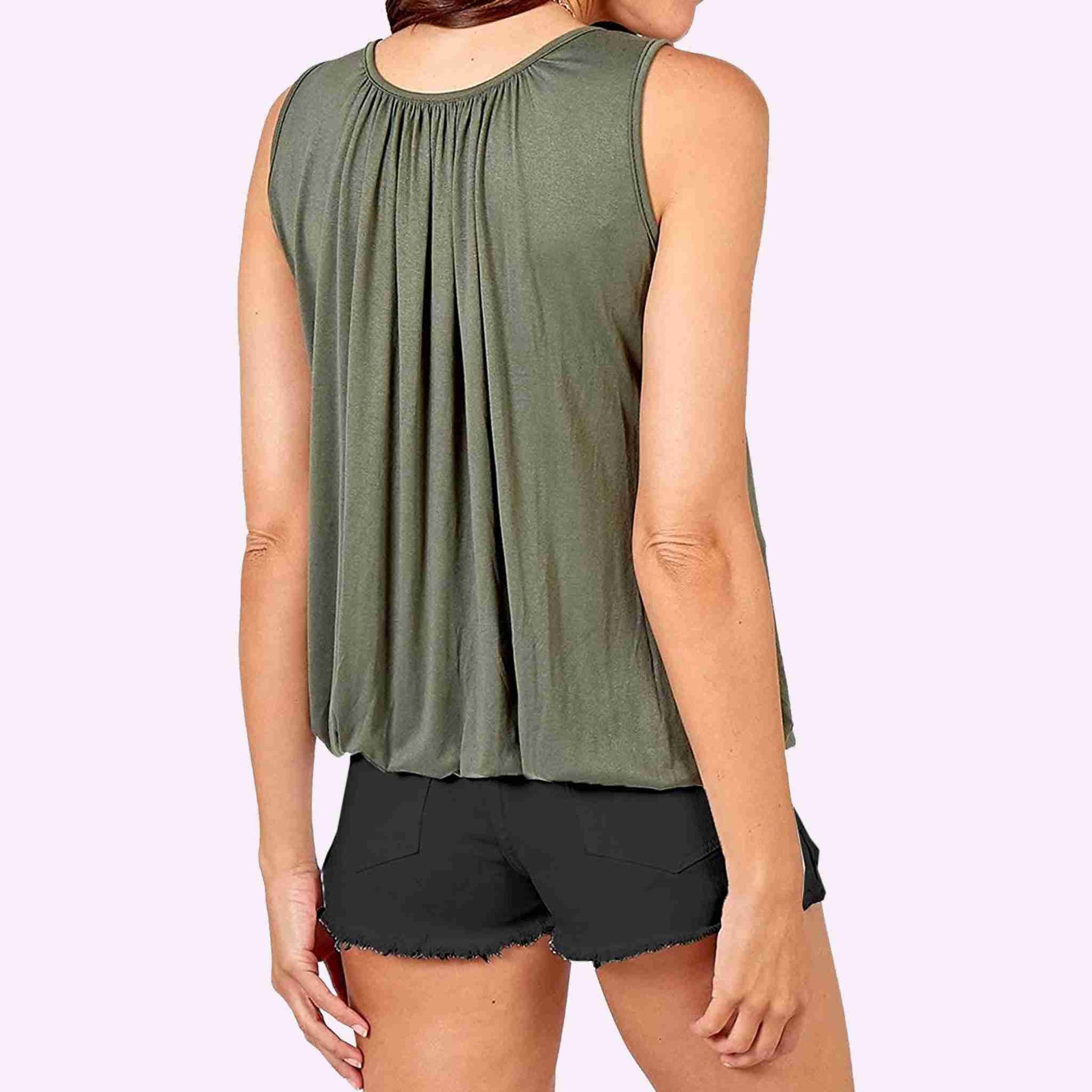 Bubble hot sale hem vest