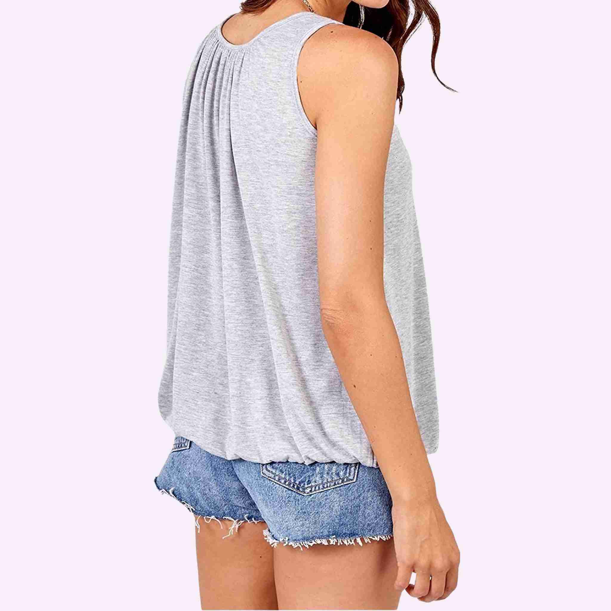 Bubble hem sale vest